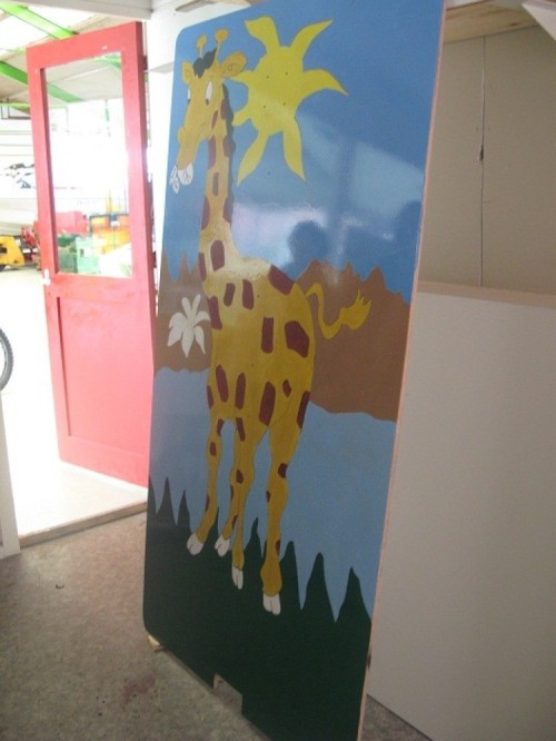 Kinder kop van Jut - Jungle Giraf